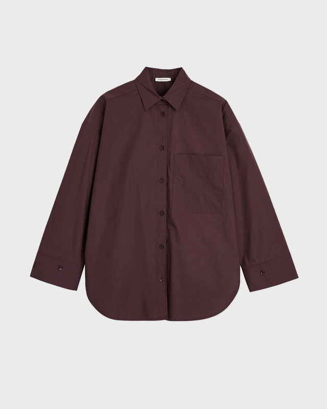 Skjorte Derris Aubergine