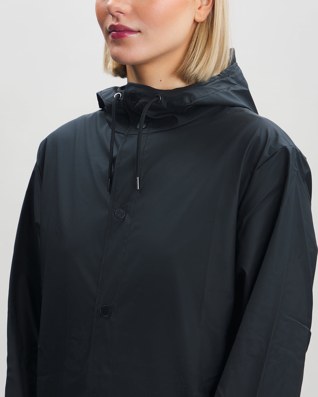 Rains Jacket Longer W3 Svart S