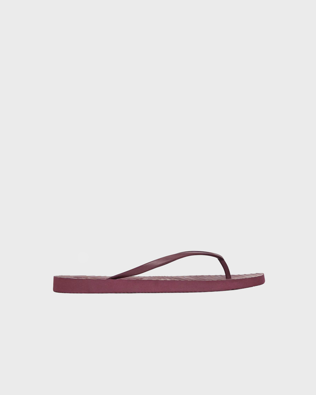 Flip-Flops Tapered Burgundy