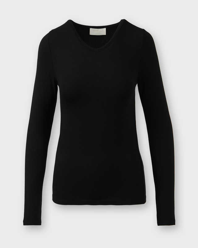 Topp Zoe Modal  Svart