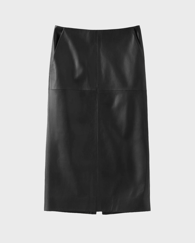 Nederdel Birdy Leather Black