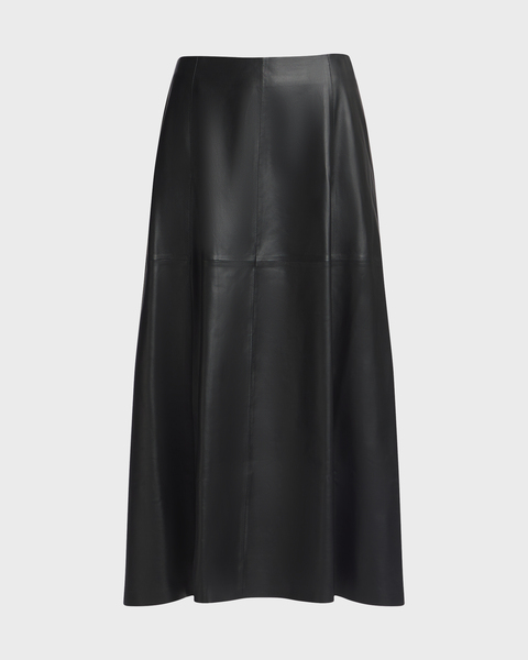 Skirt Irina Leather Black 1