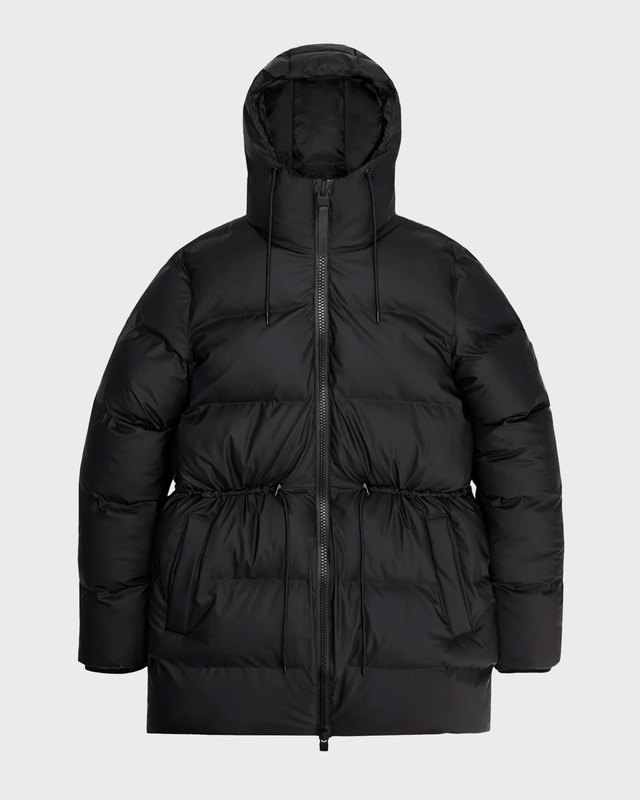 Rains Jacka W Alta Puffer Parka Svart XS