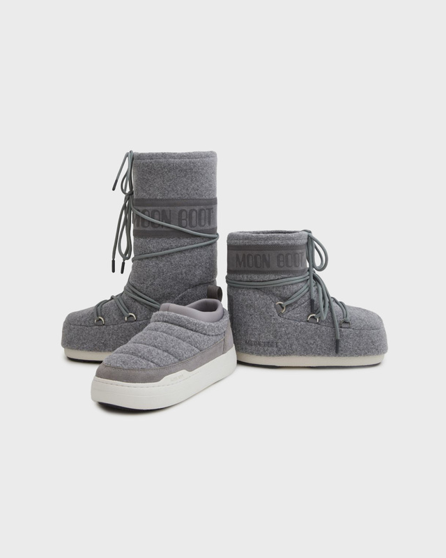 Moon Boot Moon Boogs Icon Felt Low Grey 39-41