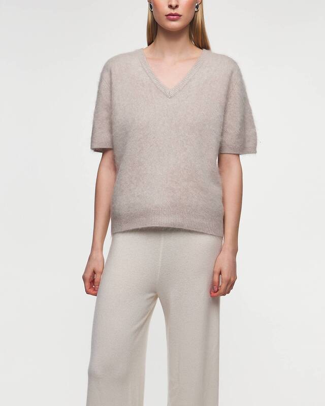 LISA YANG T-Shirt Lovisa Cashmere Sand 2 (M-L)