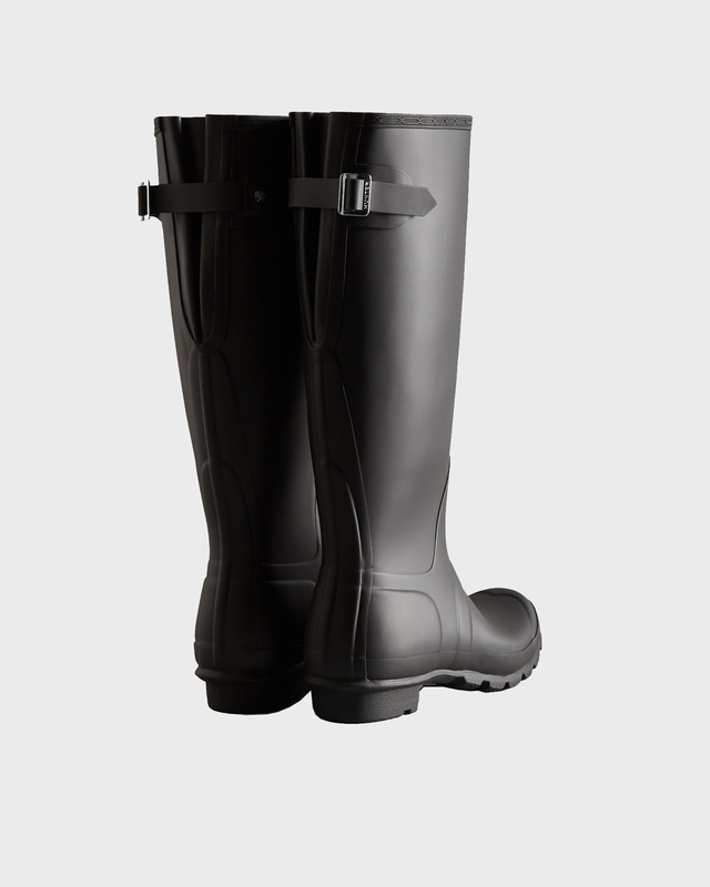 HUNTER Boots Women's Original Tall Back Adjustable  Black EUR 37