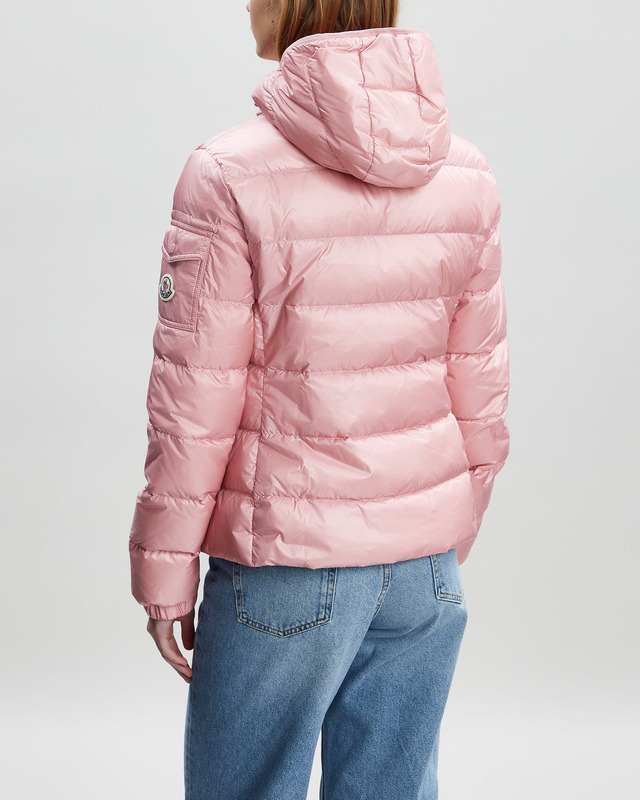 Moncler Jacket Gles Giubbotto Pink MONCLER 1 (S)