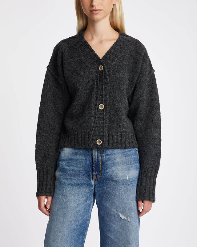 Acne Studios Knit Cardigan  Anthracite M