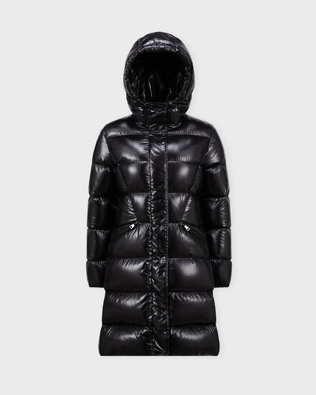 Moncler Jacket Bellevue Long Down Black MONCLER 2 (M)