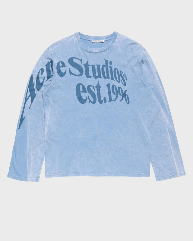 T-shirt Logo Relaxed Fit Dusty blue