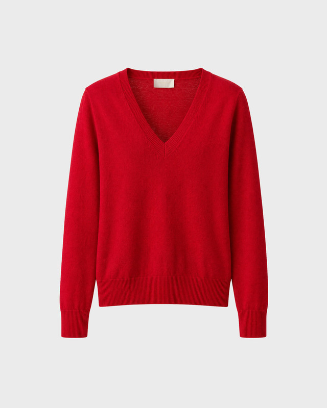 Genser Angler Wool Cashmere Red