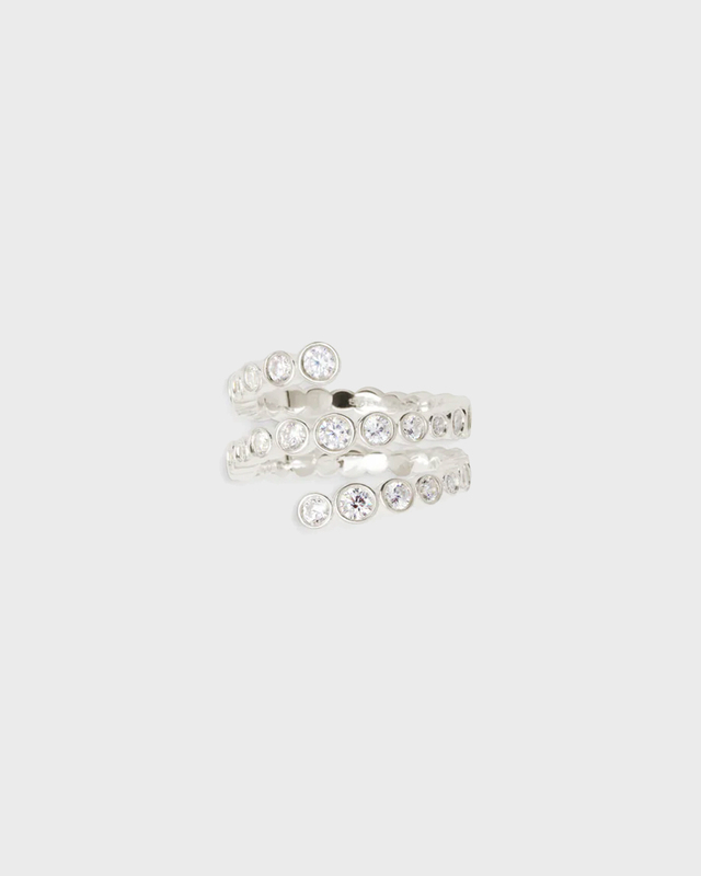 RAGBAG Odette Spiral Ring Silver 54