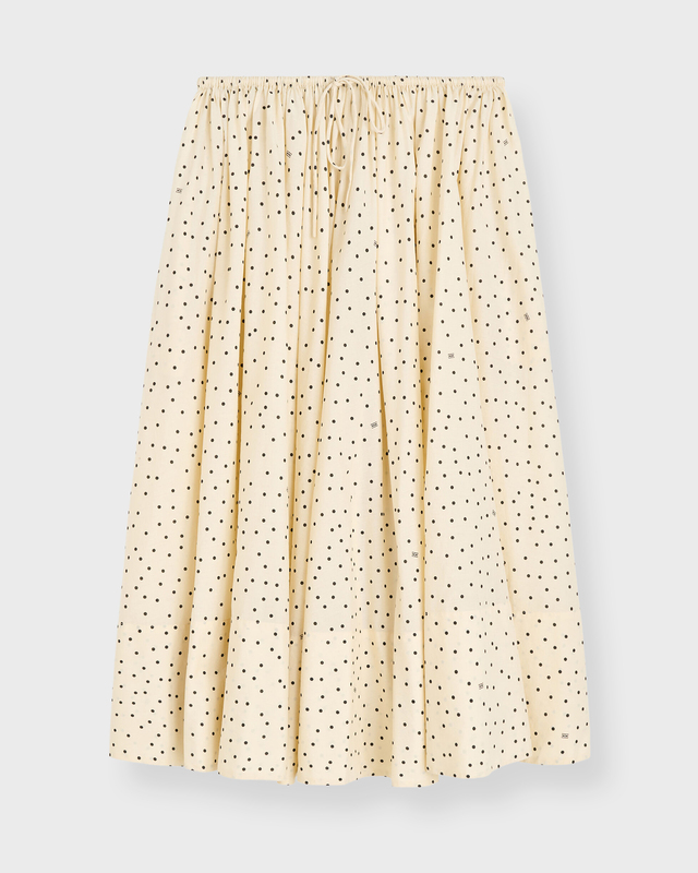Skirt Pheo Creme/svart