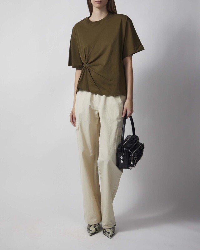T-shirt Knot Dark Green
