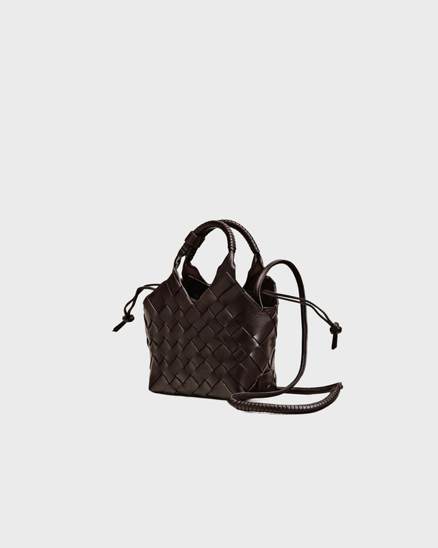 Crossbodyväska MISU MINI Umber Brown