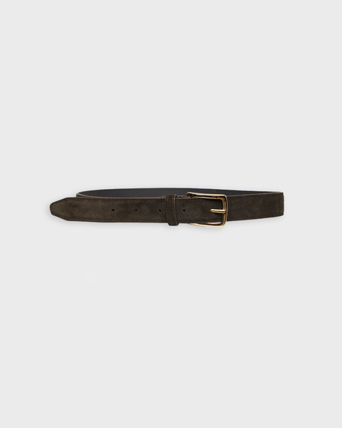 Belt Suede  Guld/brun 1