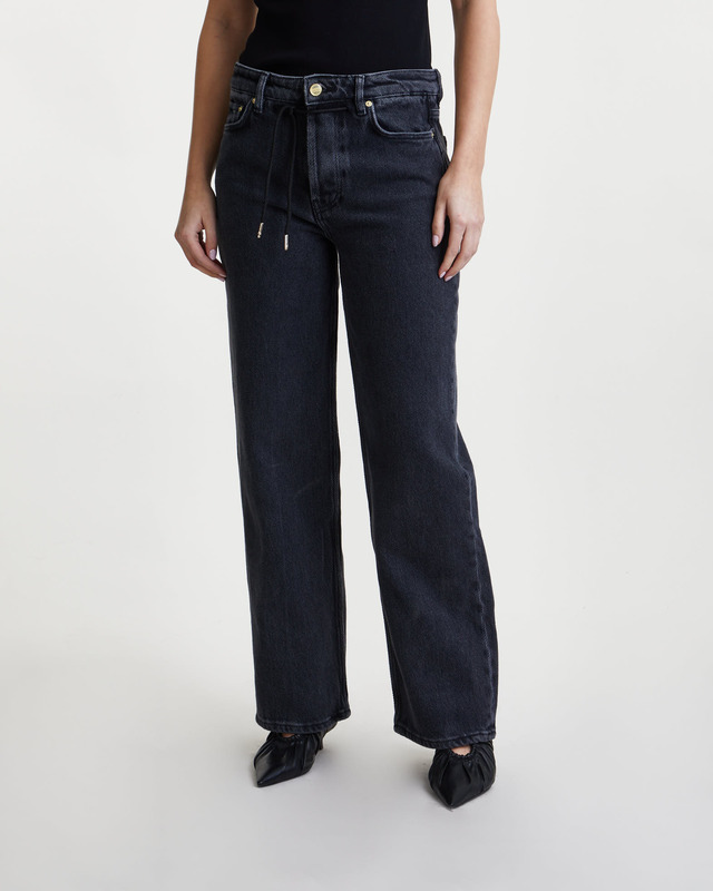 Ganni Jeans Heavy Denim Drawstring | WAKAKUU