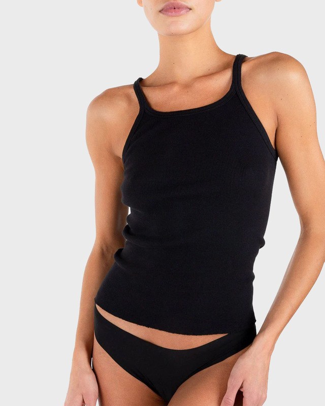 Éterne Top Rib Tank Black S