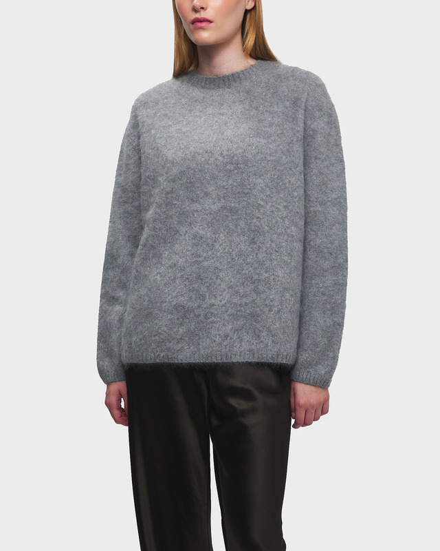 Almada Label  Cashmere Tröja Floy  Grå XL