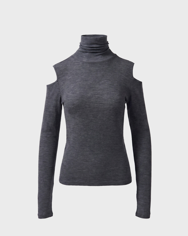 Topp Merino Wool Sania Cut Out Grey
