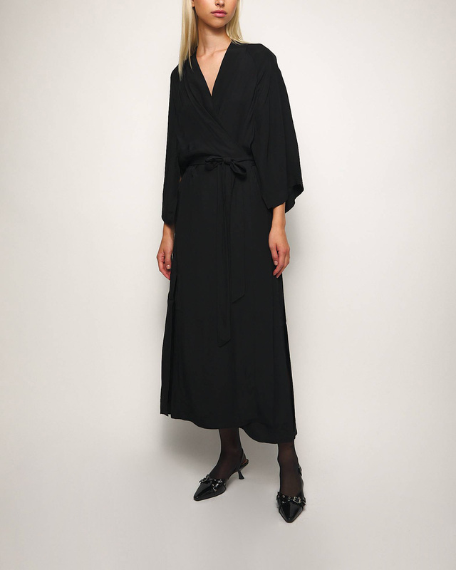 Rodebjer Dress Mabelin Cape Black M