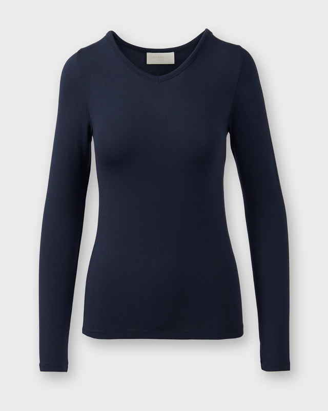 Topp Zoe Modal  Navy