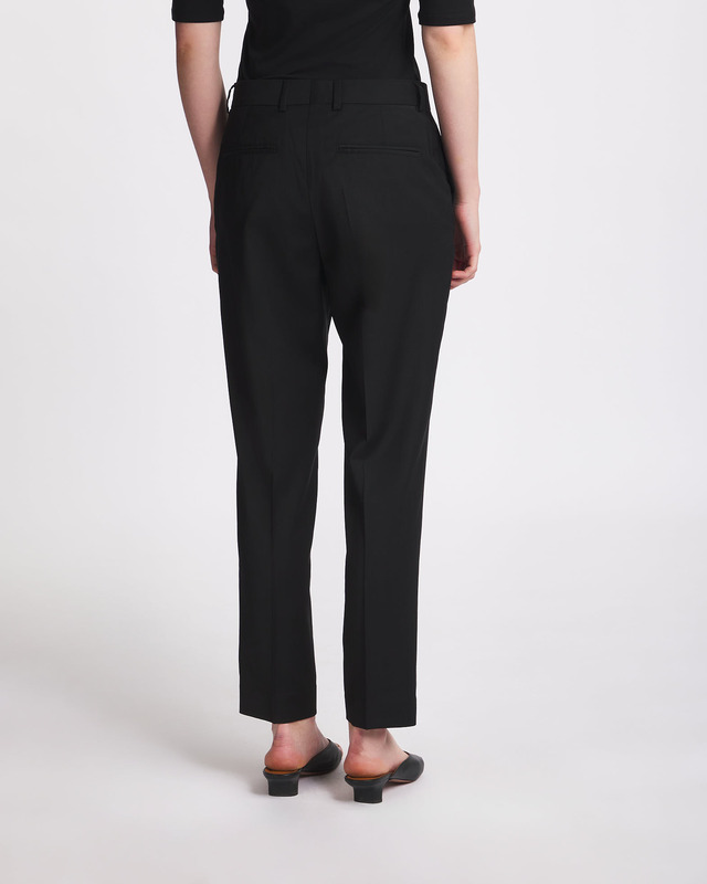 Filippa K Trousers Emma Cropped Wool Svart 36