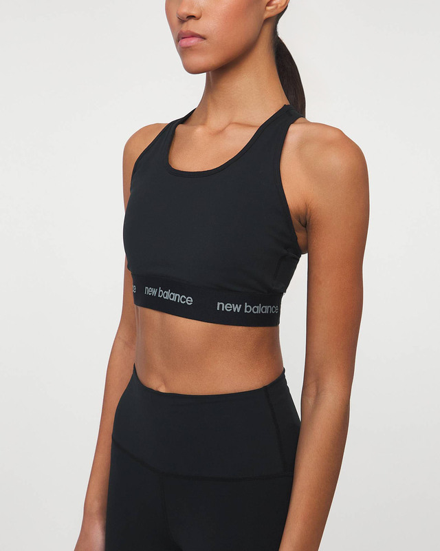 New Balance Sports Bra NB Sleek Medium Support Black S