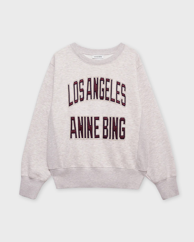 Sweatshirt Harry Shrunken LA Beige