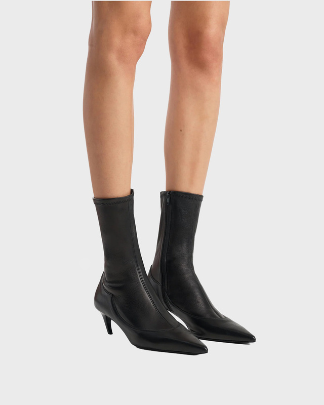 Støvle Valerie Mid Calf 55 Black