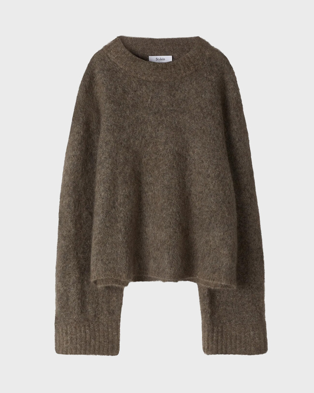 Stylein Niclas Short Sweater Brun L