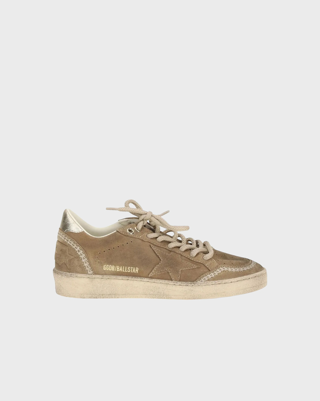 BALLSTAR SUEDE STAR AND NAPPA HEEL