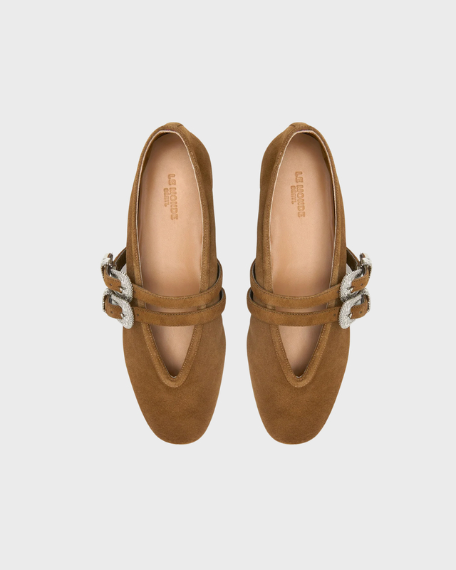 Ballerina Claudia Slipper Taupe
