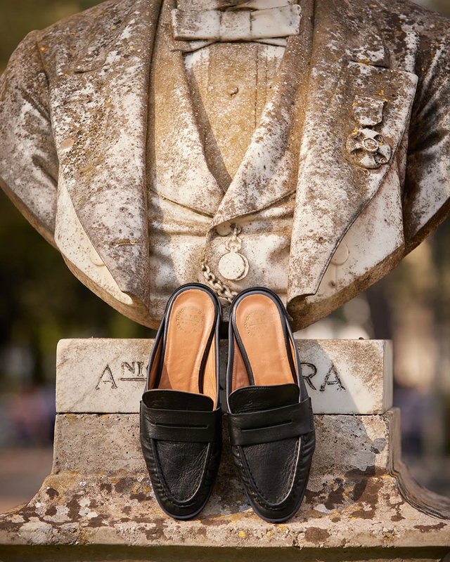 Loafers Capriana Black Nappa Svart