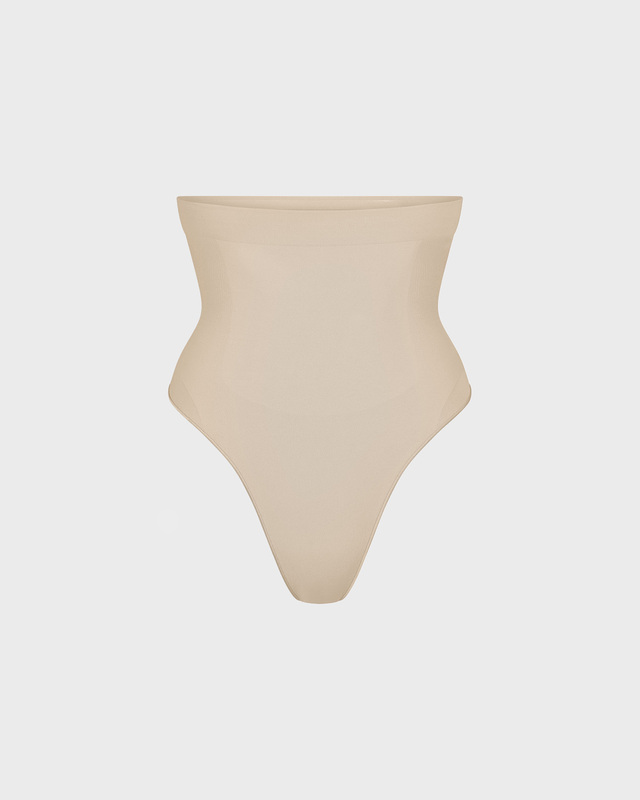 Stringtruse Seamless Sculpt High Waist Sand