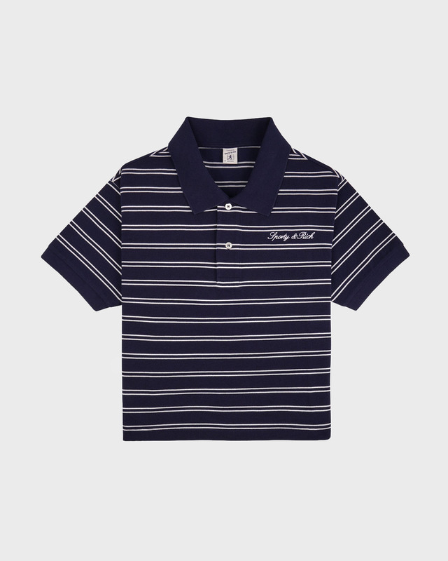 Poloskjorte Signature Logo Navy