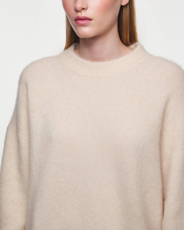 Filippa K Tröja Fluffy Relaxed  Beige S