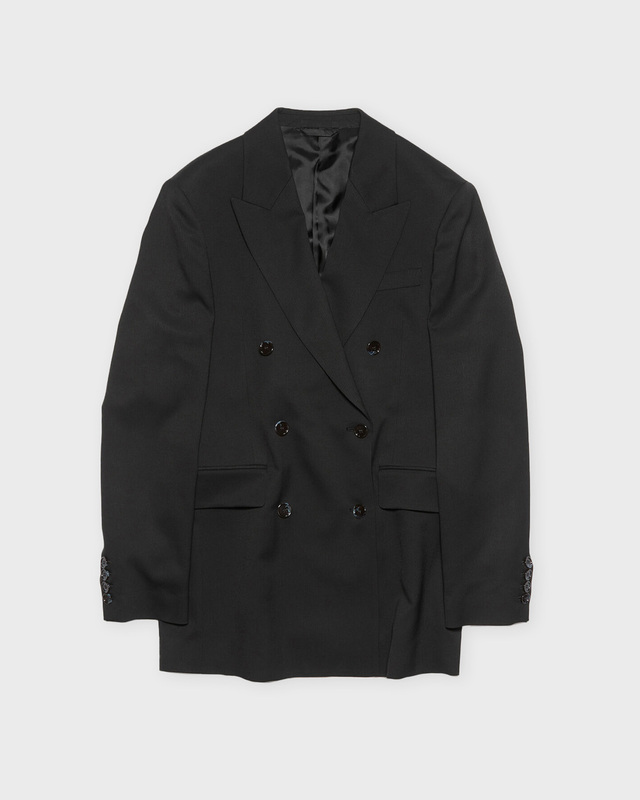 Acne Studios Blazer Double Breasted Suit Black 32