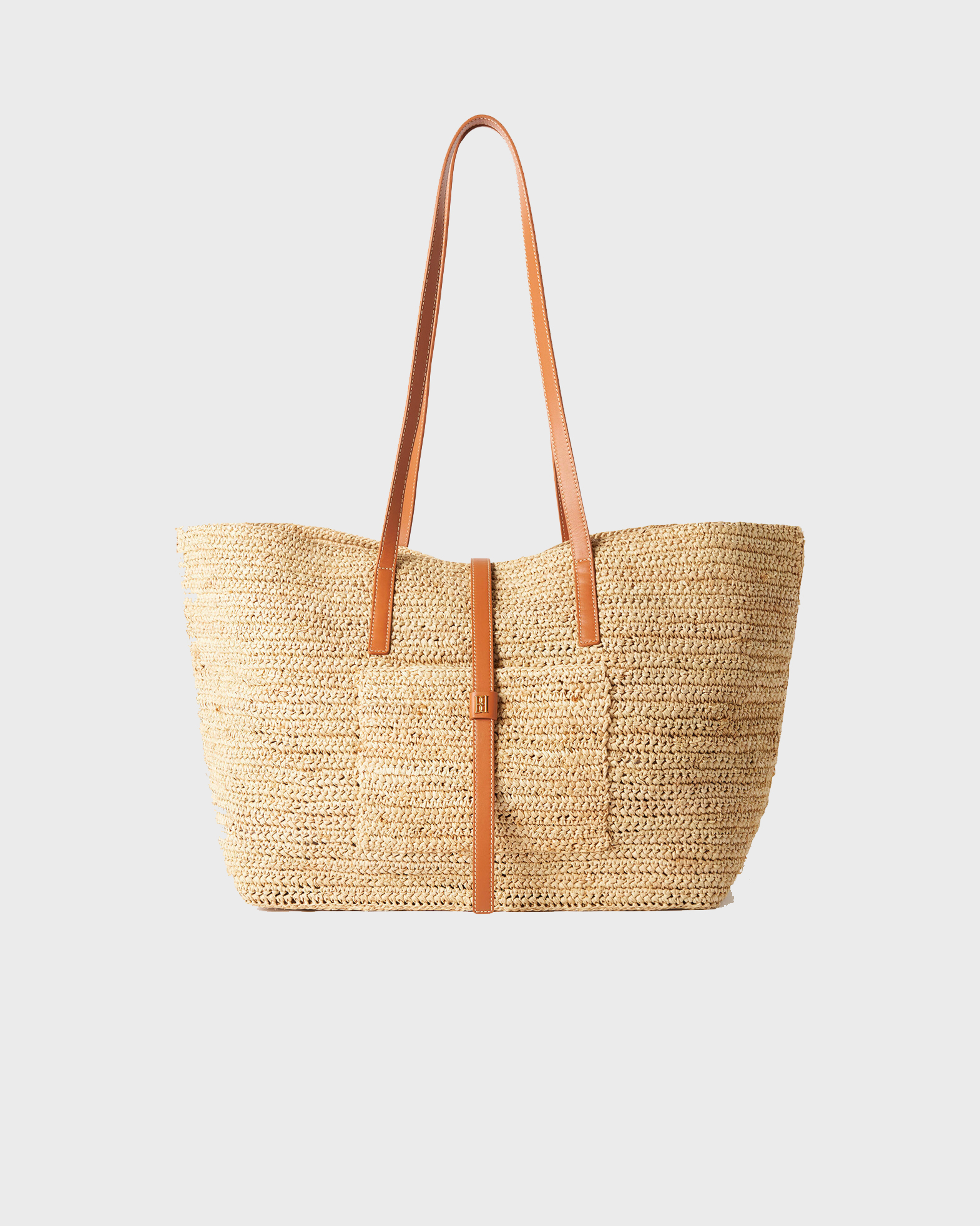 By Malene Birger Palla straw tote bag | WAKAKUU