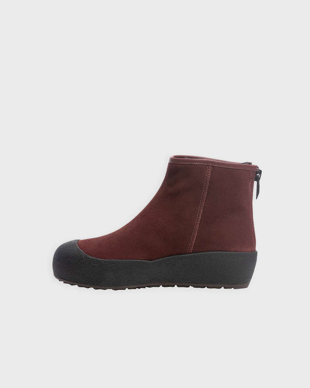 Bally Boots Guard III Calf Suede Burgundy  EUR 39