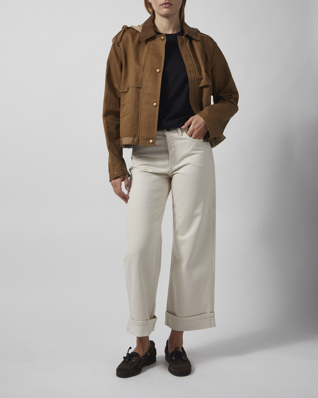 Jeans Cropped  Ivory