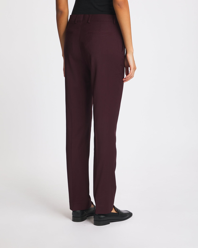 Filippa K Byxor Emma Wool  Burgundy  34