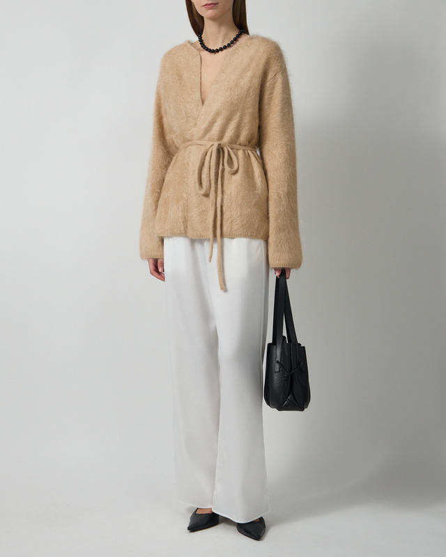 Cardigan Brushed Camel