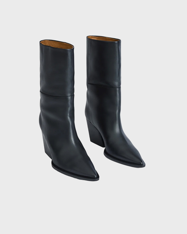 ATP Atelier Boots Gavello Black Calf Black EUR 37