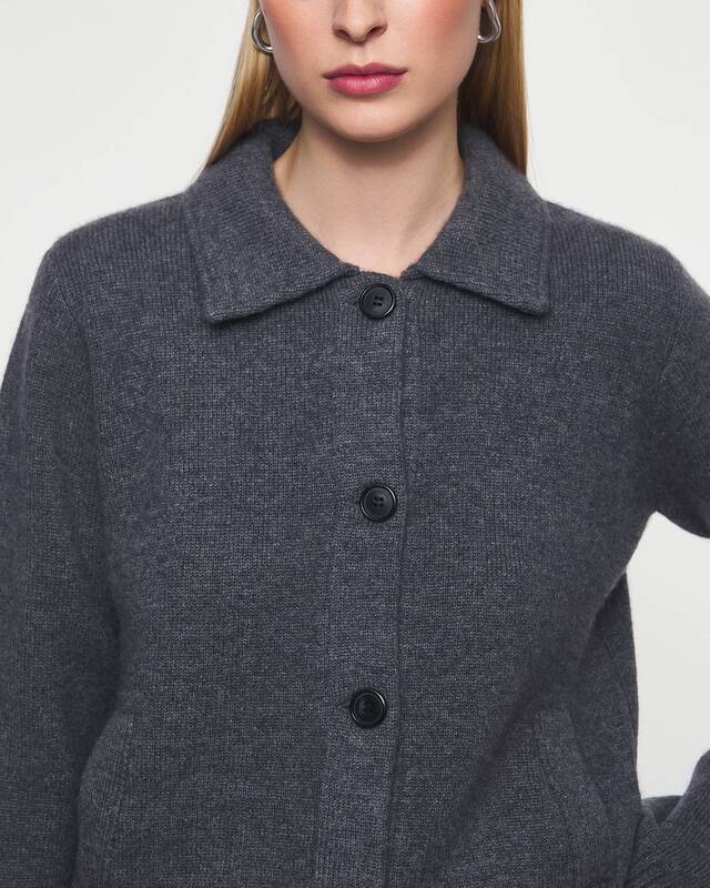 LISA YANG Cardigan Lynna Cashmere Grey 2 (M-L)