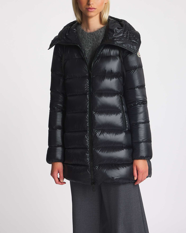 Moncler Suyen Long Parka Svart MONCLER4 (L)