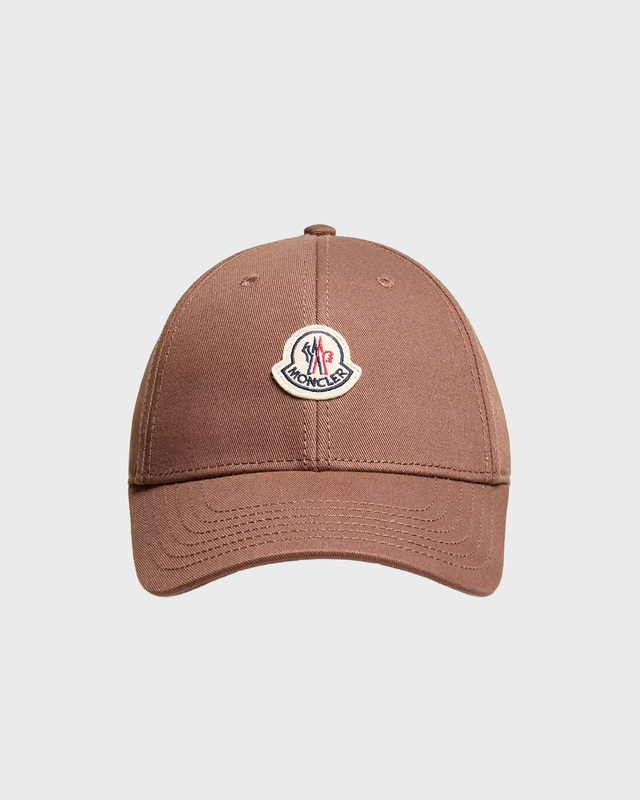 Gabardine Baseball Cap Brun