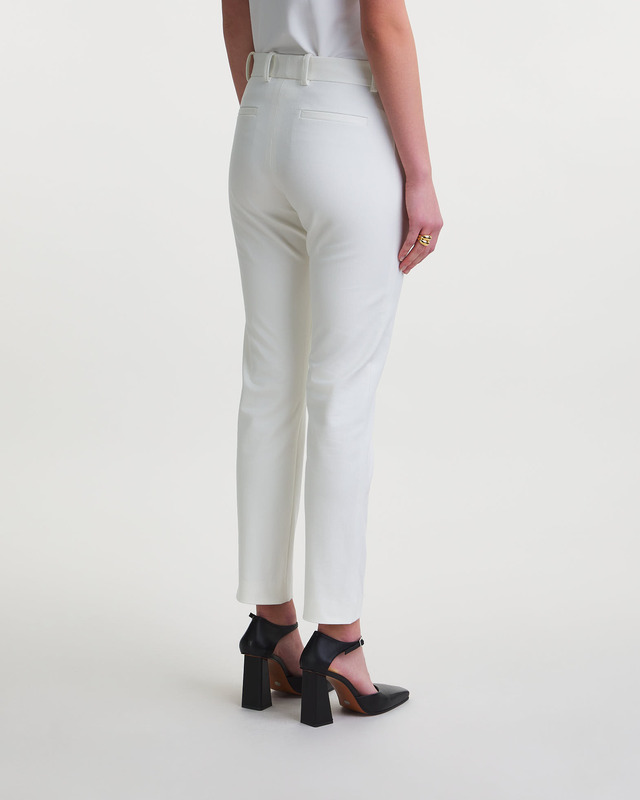 JOSEPH Trousers Light Gabardine Stretch Bing  Oyster 34