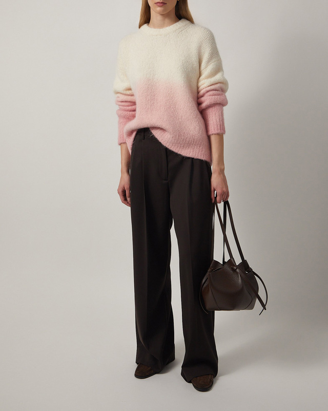 Sweater Dip Dye Alpaca Ljusrosa