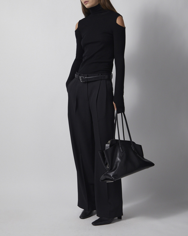 Topp Merino Wool Sania Cut Out Svart